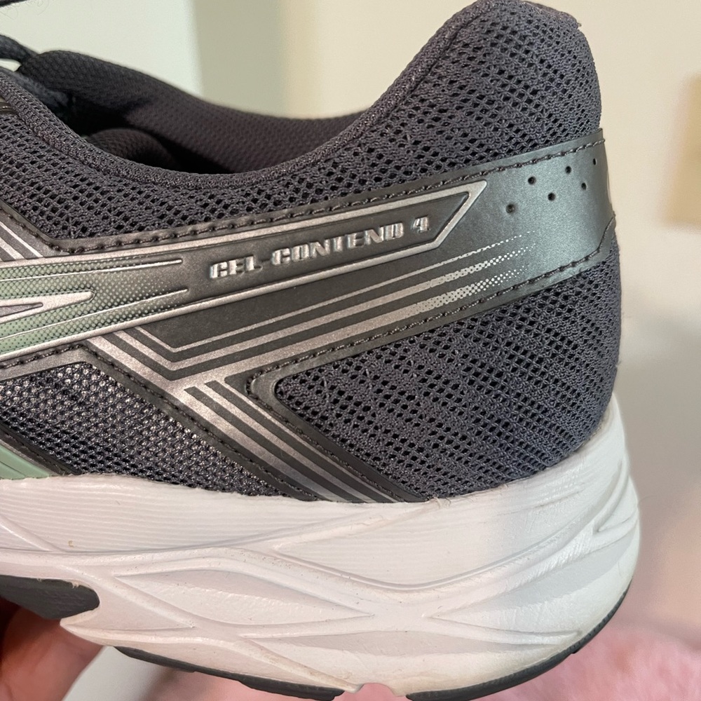 ASICS GEL-CONTEND 4 : Mid Grey/Glacier Sea/Silver women’s running shoes SZ 9 - Picture 12 of 15